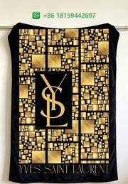 Yves Saint Laurent Throw Blankets